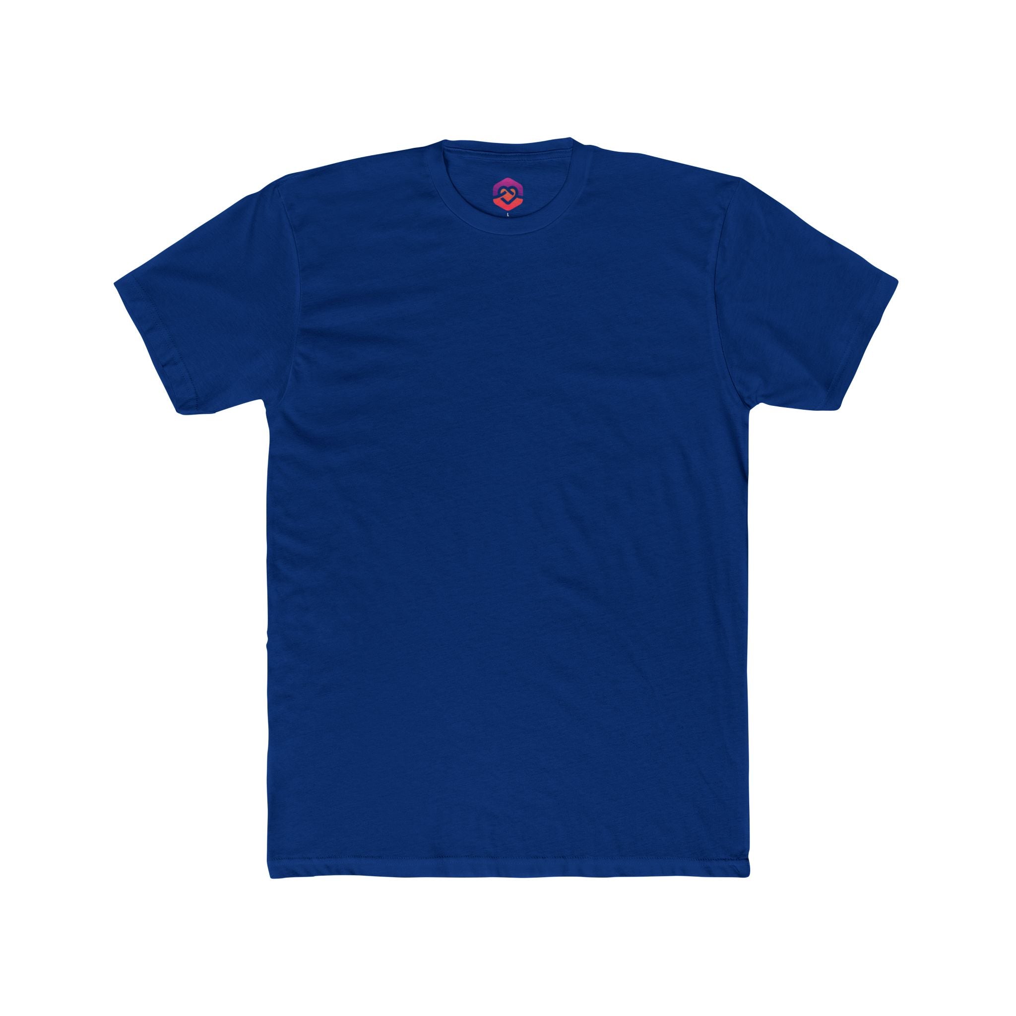 Unisex Cotton Crew Tee - Plain