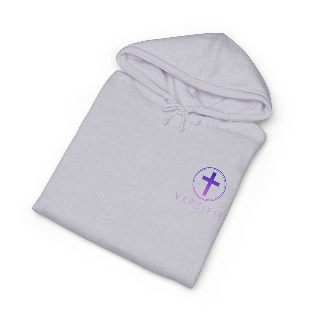 Bible Verse Hoodie — John 3:16 Cross Faith Pullover