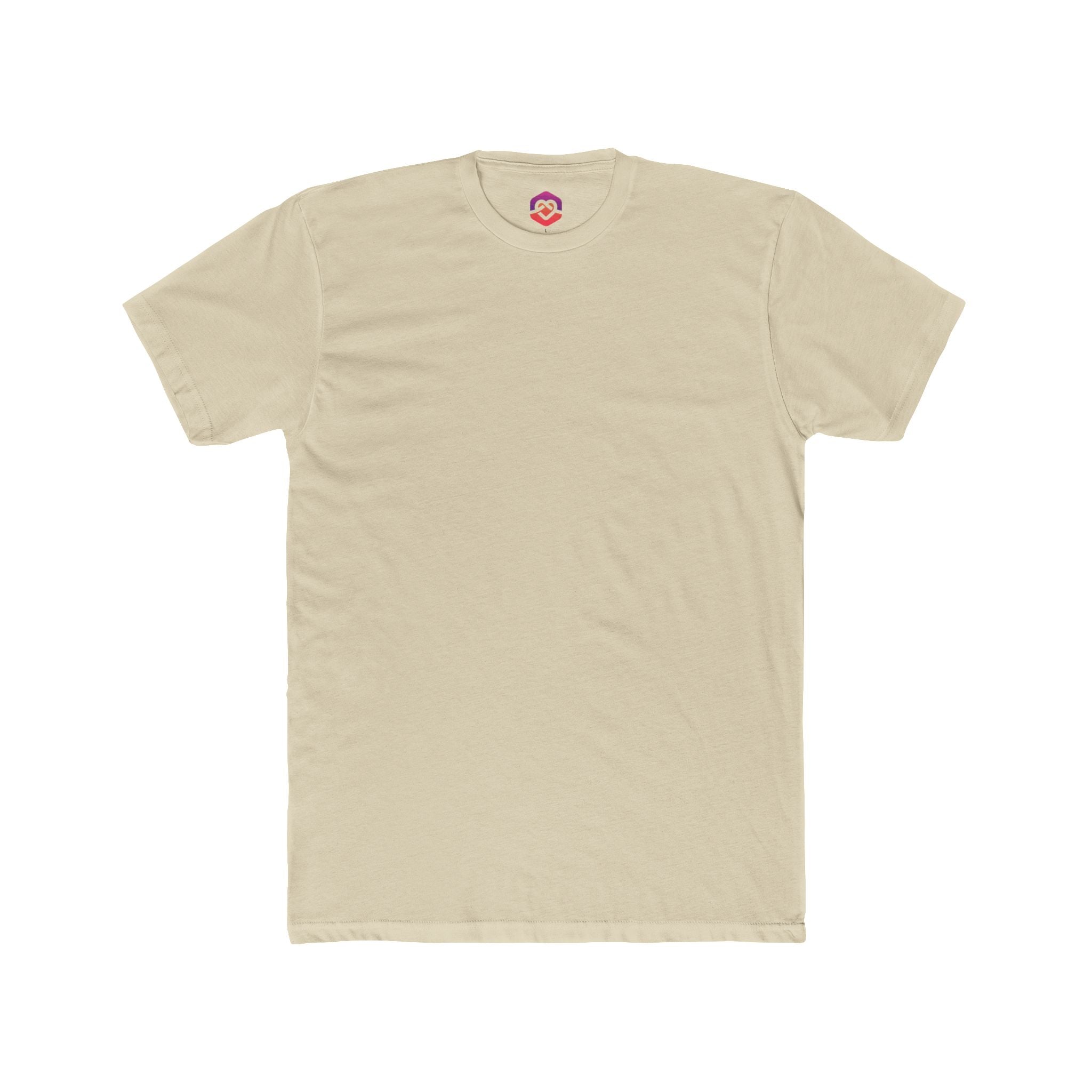 Unisex Cotton Crew Tee - Plain